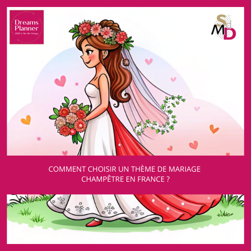Comment choisir un thème de mariage champêtre en France ?